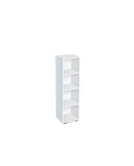 Βιβλιοθήκη Etazerka AVA 4.1 Λευκή, 39x33x148,3, Genomax