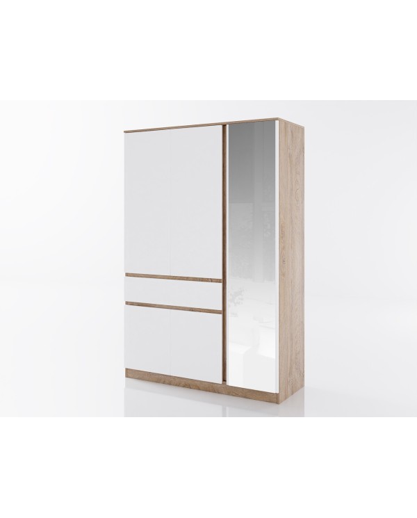 Ντουλάπα, 135x200x52, Modul 933, Genomax