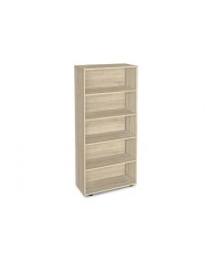 Βιβλιοθήκη Etazerka Ava 5 Σόνομα, 78x33x184,3, Genomax