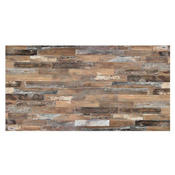 Πάγκος Θερμοανθεκτικός 60 εκ. βάθος, 2,8 εκ. πάχος., Rustik καφέ, Genomax