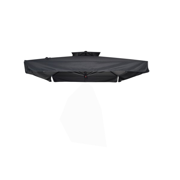 Ανταλλακτικό πανί για ομπρέλα 3x3 τηλεσκοπική επαγγελματική με αεραγωγό γκρι σκούρο  320gr με επικάλυψη PA