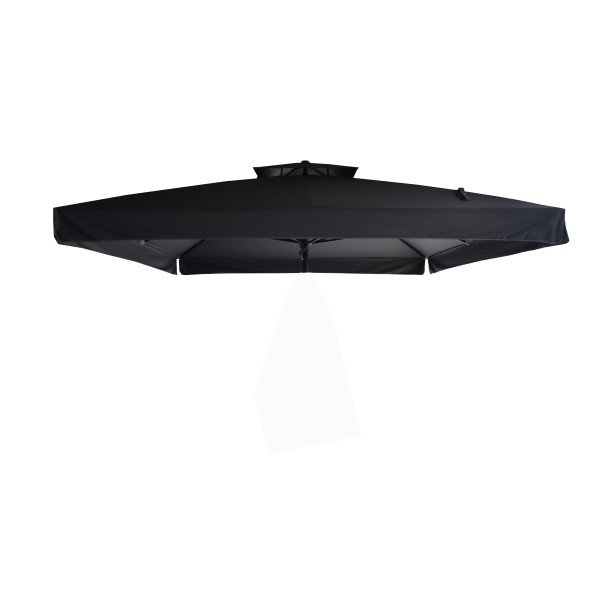 Ανταλλακτικό πανί για ομπρέλα 4x4 τηλεσκοπική επαγγελματική με αεραγωγό γκρι σκούρο  320gr με επικάλυψη PA