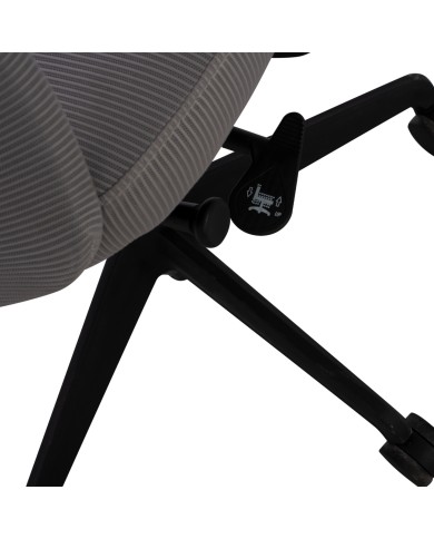 ΚΑΡΕΚΛΑ ΓΡΑΦΕΙΟΥ SUPERIOR ΓΚΡΙ HM1170.10 65x62x100 εκ.