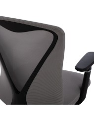 ΚΑΡΕΚΛΑ ΓΡΑΦΕΙΟΥ SUPERIOR ΓΚΡΙ HM1170.10 65x62x100 εκ.