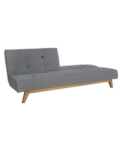 ΚΑΝΑΠΕΣ ΚΡΕΒΑΤΙ 3Θ HM3012 CITY ΓΚΡΙ 184x78x75 cm