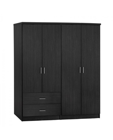 ΣΕΤ 2 ΤΜΧ ΝΤΟΥΛΑΠΑ 4ΦΥΛΛΗ ZEBRANO 160X42X181 HM11351.01