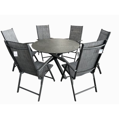 Σετ τραπεζαρία κήπου 7τμχ...