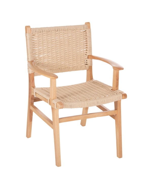 ΠΟΛΥΘΡΟΝΑ ΕΣΩΤ. ΧΩΡΟΥ HM9331.01 IGNACIO RUBBERWOOD-ΣΧΟΙΝΙ 61x56x83Υεκ.