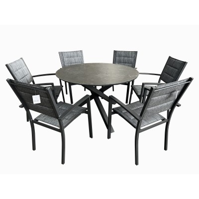 Σετ τραπεζαρία κήπου 7τμχ...