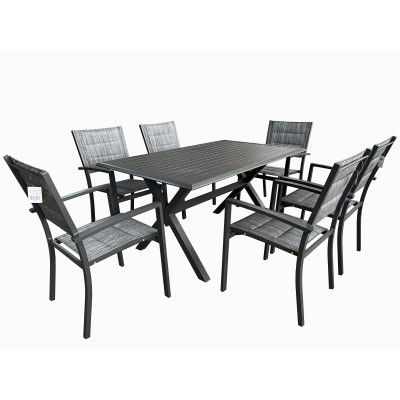 Σετ τραπεζαρία κήπου 7τμχ...