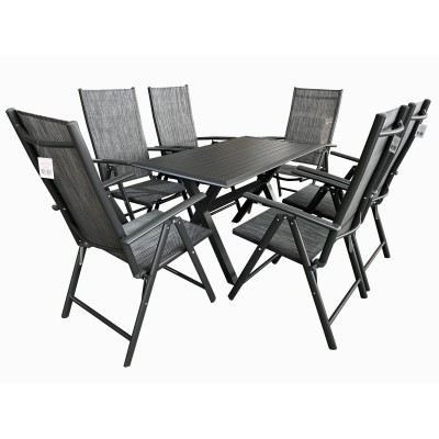 Σετ τραπεζαρία κήπου 7 τεμ...