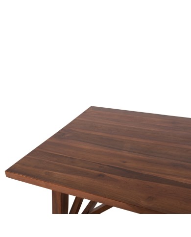 ΤΡΑΠΕΖΙ ΤΡΑΠΕΖΑΡΙΑΣ TRON HM9404.01 ΤΕΑΚ ΞΥΛΟ 220X100X80Υεκ.