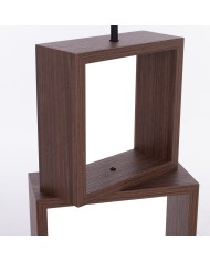ΦΩΤΙΣΤΙΚΟ ΔΑΠΕΔΟΥ MDF ΚΑΡΥΔΙ HM7608.01 Φ38x140 εκ.