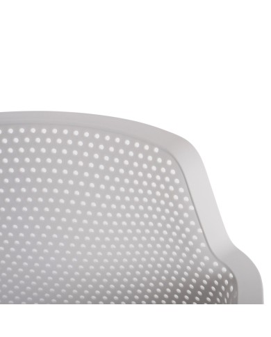 ΠΟΛΥΘΡΟΝΑ ΠΟΛΥΠΡΟΠΥΛΕΝΙΟΥ JOHN HM5929.01 ΛΕΥΚΗ 58,5x60x79,5Yεκ.