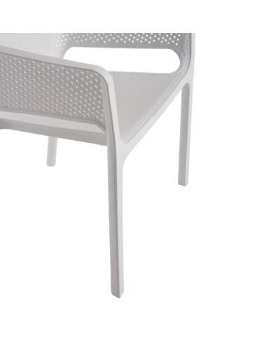 ΠΟΛΥΘΡΟΝΑ ΠΟΛΥΠΡΟΠΥΛΕΝΙΟΥ JOHN HM5929.01 ΛΕΥΚΗ 58,5x60x79,5Yεκ.
