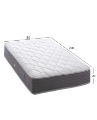 ΣΤΡΩΜΑ DREAMTOPIA ΣΕΙΡΑ LULLABY ALOE VERA 80X200 HM655.80