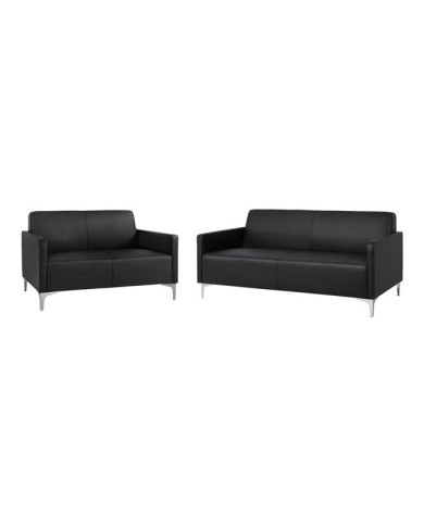 ΣΕΤ 2 ΤΜΧ ΚΑΝΑΠΕΣ 3ΘΕΣΙΟΣ ΚΑΙ 2ΘΕΣΙΟΣ NELLIE HM11274.01 ΜΑΥΡΟ ΧΡΩΜΑ