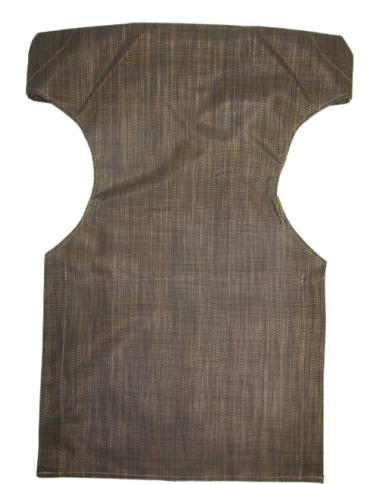 Πανί ανταλλακτικό  για πολυθρόνα σκηνοθέτη καφέ δίχρωμο επαγγελματικό 48x56x79εκ