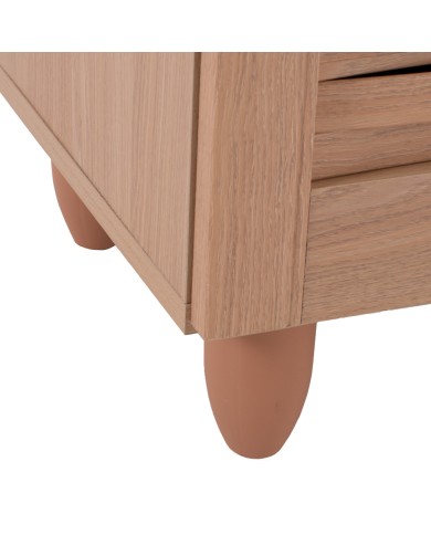ΠΑΠΟΥΤΣΟΘΗΚΗ-ΝΤΟΥΛΑΠΙ CASSIOPE HM2208.09 ΜΕΛΑΜΙΝΗ ΣΕ ΧΡΩΜΑ ΦΥΣΙΚΟ 77Χ34Χ63.5Yεκ.