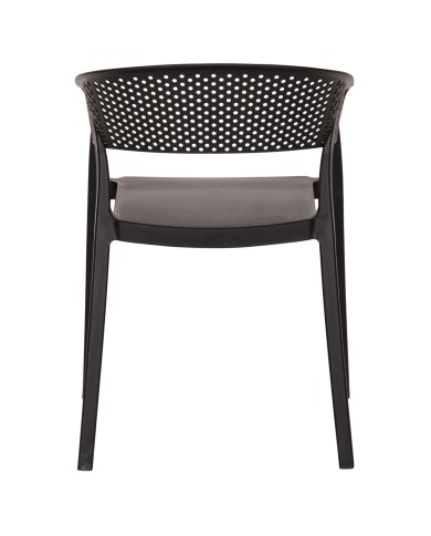 ΠΟΛΥΘΡΟΝΑ ΠΟΛΥΠΡΟΠΥΛΕΝΙΟΥ PERFOE HM5941.02 ΜΑΥΡΗ 53,5x50,5x73Υ εκ.