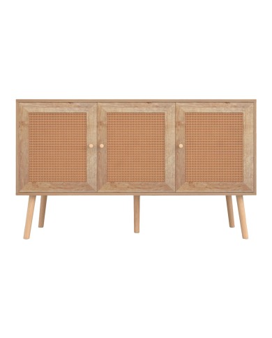ΜΠΟΥΦΕΣ ΜΕΛΑΜΙΝΗΣ COLM- ΣΥΝΘ. RATTAN ΣΤΙΣ ΠΟΡΤΕΣ HM9220.11 120Χ39Χ70Υεκ.
