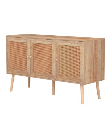 ΜΠΟΥΦΕΣ ΜΕΛΑΜΙΝΗΣ COLM- ΣΥΝΘ. RATTAN ΣΤΙΣ ΠΟΡΤΕΣ HM9220.11 120Χ39Χ70Υεκ.