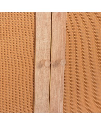 ΜΠΟΥΦΕΣ ΜΕΛΑΜΙΝΗΣ COLM- ΣΥΝΘ. RATTAN ΣΤΙΣ ΠΟΡΤΕΣ HM9220.11 120Χ39Χ70Υεκ.