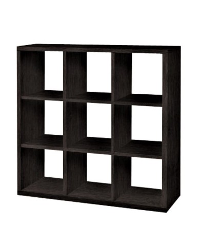 Κυβική βιβλιοθήκη 3x3 110cm βέγγε