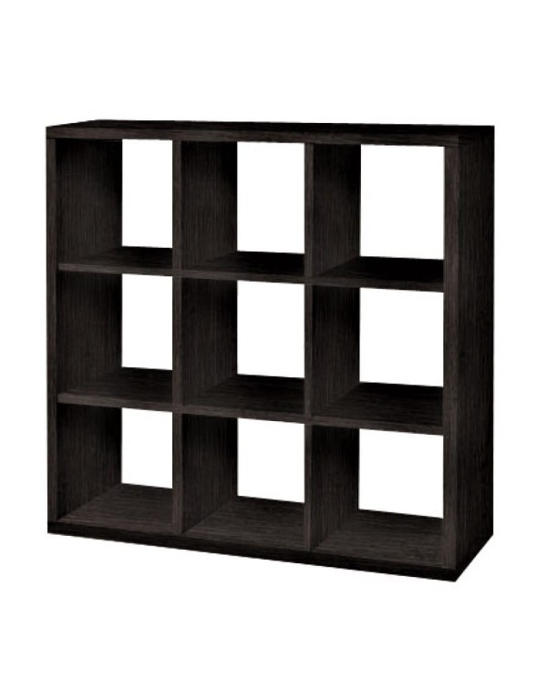 Κυβική βιβλιοθήκη 3x3 110cm βέγγε