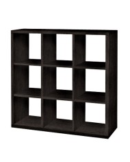 Κυβική βιβλιοθήκη 3x3 110cm βέγγε