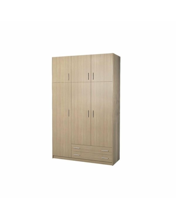 Παιδική ντουλάπα τρίφυλλη με πατάρι 110cm δρυς