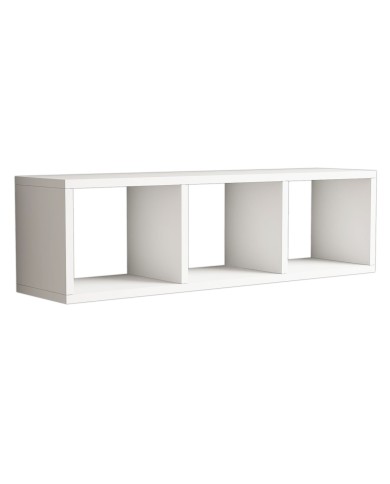 ΡΑΦΙΕΡΑ ΤΟΙΧΟΥ ΜΕΛΑΜΙΝΗΣ ΛΕΥΚΗ HM9228.11 90x22x25,6Υ εκ.