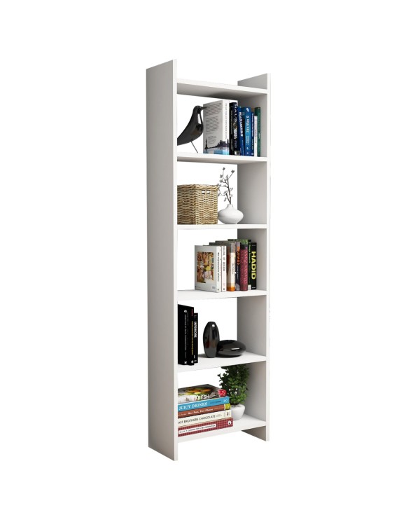 ΒΙΒΛΙΟΘΗΚΗ CLASSIKER HM9226.11 ΜΕΛΑΜΙΝΗΣ ΛΕΥΚH 48,5x22x160Υεκ.