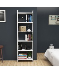 ΒΙΒΛΙΟΘΗΚΗ CLASSIKER HM9226.11 ΜΕΛΑΜΙΝΗΣ ΛΕΥΚH 48,5x22x160Υεκ.