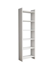 ΒΙΒΛΙΟΘΗΚΗ CLASSIKER HM9226.11 ΜΕΛΑΜΙΝΗΣ ΛΕΥΚH 48,5x22x160Υεκ.