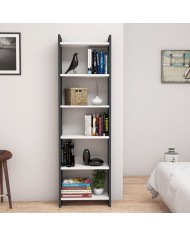 ΒΙΒΛΙΟΘΗΚΗ CLASSIKER HM9226.13 ΜΕΛΑΜΙΝΗΣ ΓΚΡΙ-ΛΕΥΚΟ 48,5x22x160Υεκ.