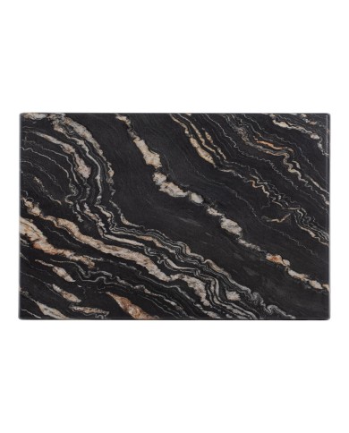 ΕΠΙΦΑΝΕΙΑ ΤΡΑΠΕΖΙΟΥ WERZALIT 120Χ80Χ3.5εκ. BLACK GOLD MARBLE HM5630.15