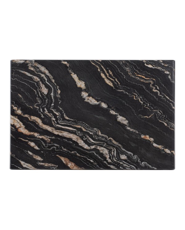ΕΠΙΦΑΝΕΙΑ ΤΡΑΠΕΖΙΟΥ WERZALIT 120Χ80Χ3.5εκ. BLACK GOLD MARBLE HM5630.15