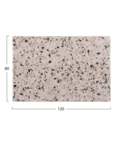 ΕΠΙΦΑΝΕΙΑ ΤΡΑΠΕΖΙΟΥ WERZALIT 120Χ80Χ3.5εκ. TERRAZZO HM5630.16