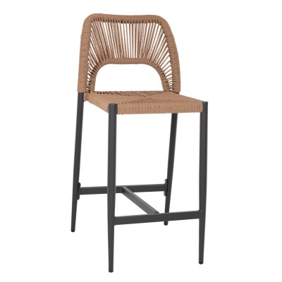 ΣΚΑΜΠΟ ΑΛΟΥΜΙΝΙΟΥ ΜΕ RATTAN...