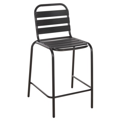 Σκαμπό μπαρ με πλάτη μαύρο...