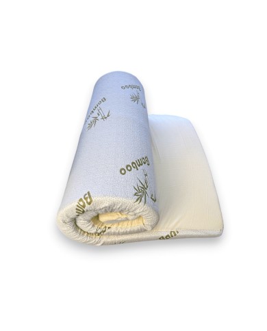 Ανωστρωμα Memory Foam Bamboo για στρώμα μονό με φερμουάρ για ευκολο πλύσιμο 90x200x6εκ Φανταστικό!!!! και οικονομικό