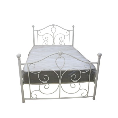 Κρεβάτι μεταλλικό λευκό...