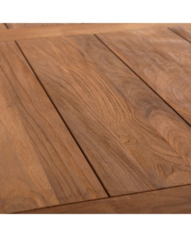 ΤΡΑΠΕΖΙ ΤΡΑΠΕΖΑΡΙΑΣ HM7922 PLUTON RECYCLED TEAK ΣΕ ΦΥΣΙΚΟ ΧΡΩΜΑ 200X100X75Yεκ.