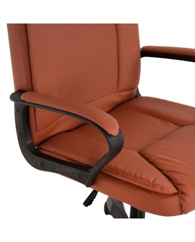 ΚΑΡΕΚΛΑ ΓΡΑΦΕΙΟΥ HM1188.02 ΤΑΜΠΑ PU 63x70x114Y εκ.