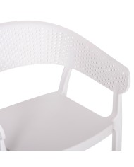 ΠΟΛΥΘΡΟΝΑ ΠΟΛΥΠΡΟΠΥΛΕΝΙΟΥ PERFOE HM5941.01 ΛΕΥΚΗ 53,5x50,5x73Υεκ.