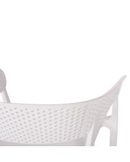 ΠΟΛΥΘΡΟΝΑ ΠΟΛΥΠΡΟΠΥΛΕΝΙΟΥ PERFOE HM5941.01 ΛΕΥΚΗ 53,5x50,5x73Υεκ.