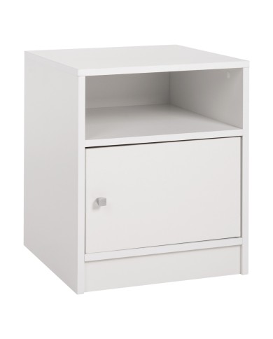 ΚΟΜΟΔΙΝΟ ΜΕΛΑΜΙΝΗΣ MALORY HM2205.05 ΛΕΥΚO 40x40x50Yεκ.