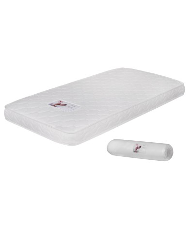 ΣΤΡΩΜΑ ΜΕ FOAM ΧΩΡΙΣ ΕΛΑΤΗΡΙΑ JORDY 90X200x15Y-- HM374.10  (ROLL PACKING) ΛΕΥΚΟ