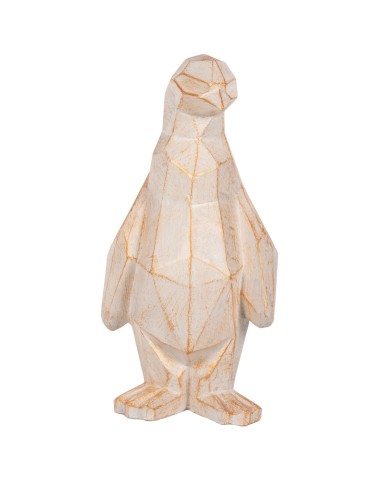 ΔΙΑΚΟΣΜΗΤΙΚΟ ΔΑΠΕΔΟΥ PENGUIN HM7915 GRC ΣΕ ΛΕΥΚΗ ΠΑΤΙΝΑ ΜΕ ΧΡΥΣΕΣ ΛΕΠΤΟΜΕΡΕΙΕΣ 30x20x60Υεκ.